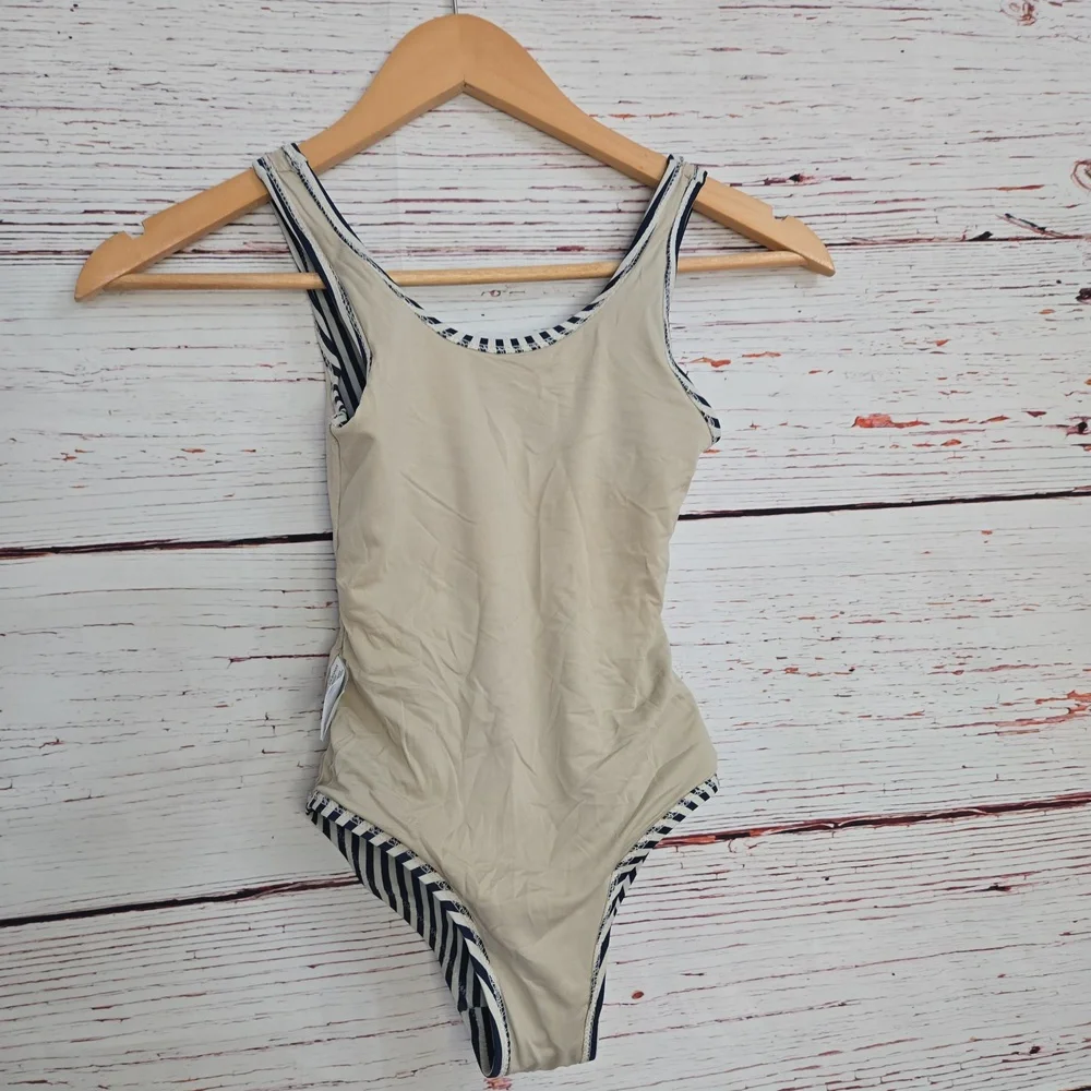 Shade Critters Palm Beach One-Piece Swimsuit | Girls Size 7 | Rainbow